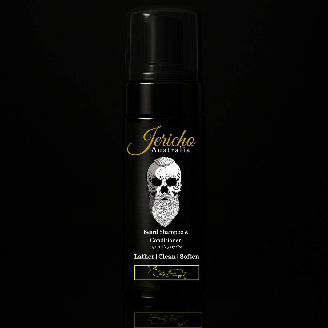 Jericho 2 in 1 Beard Shampoo & Conditioner 150ml Zesty Lemon
