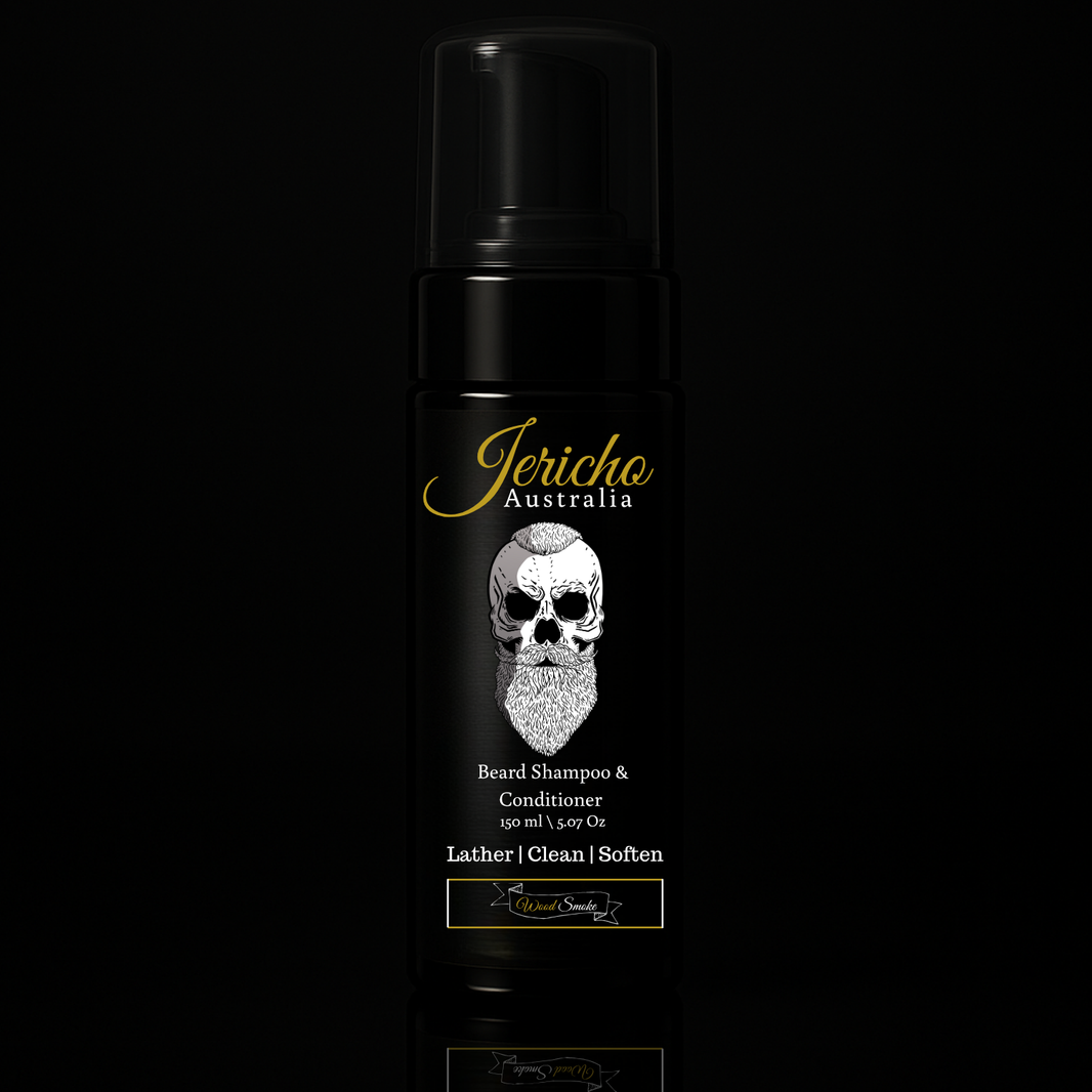 Jericho 2 in 1 Beard Shampoo & Conditioner 150ml Wood Smoke