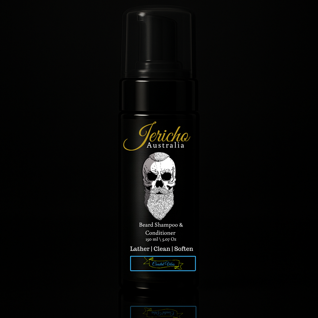 Jericho 2 in 1 Beard Shampoo & Conditioner 150ml Coastal Vibes