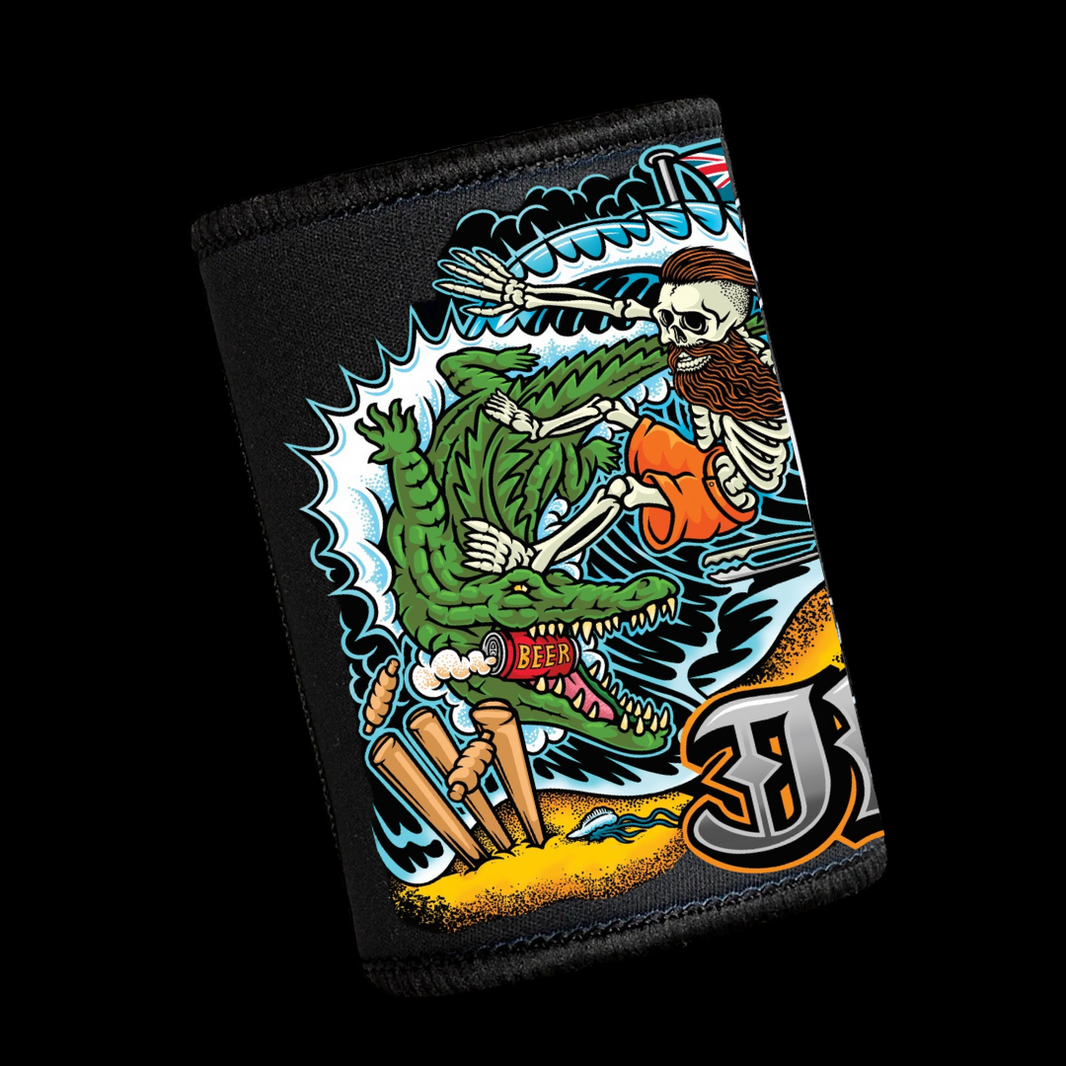 Stubby Holder Surfin Croc