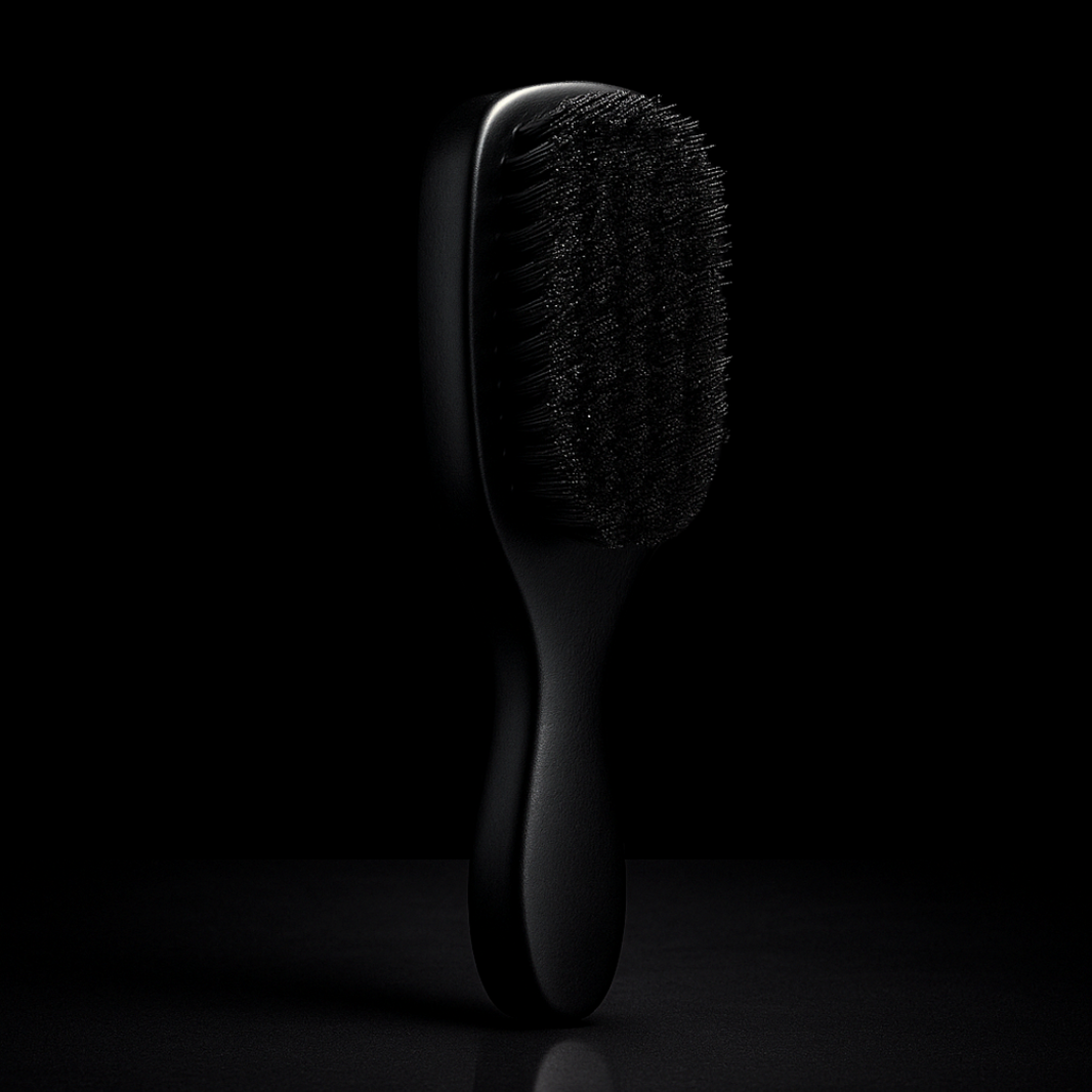 Boar Bristle Brush with Handle (Hard Bristle)