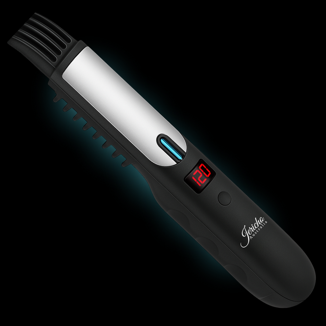 2 in 1 Beard Straightening Brush (Cordless)