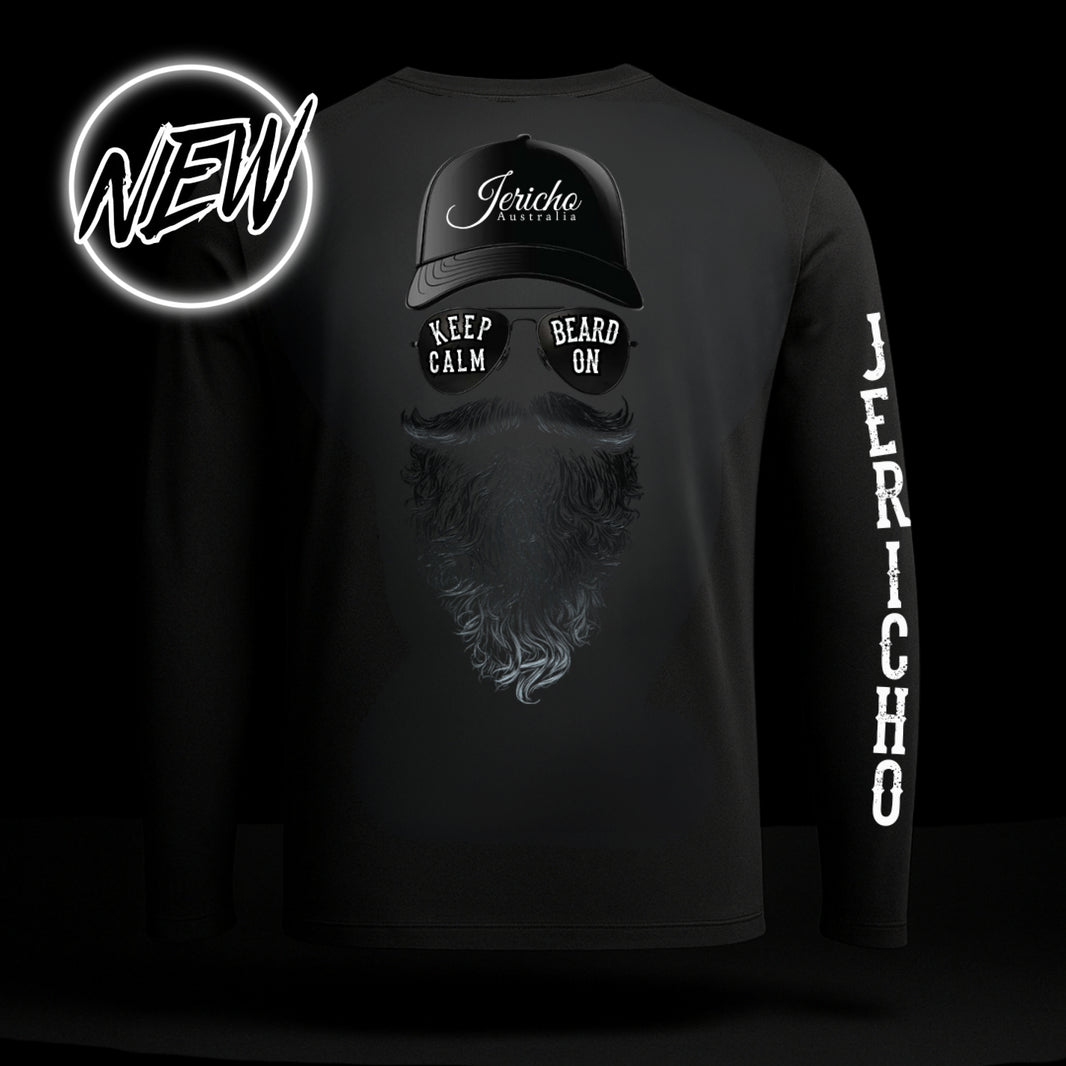 Beards & Sunglasses Long-sleeve T-Shirt (NEW)
