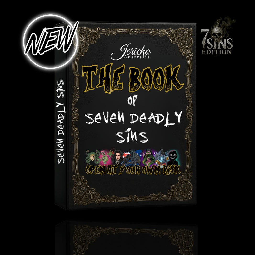 The Book of 7 Deadly Sins - (Sample or Travel Size) 7x10ml Beard Oil’s