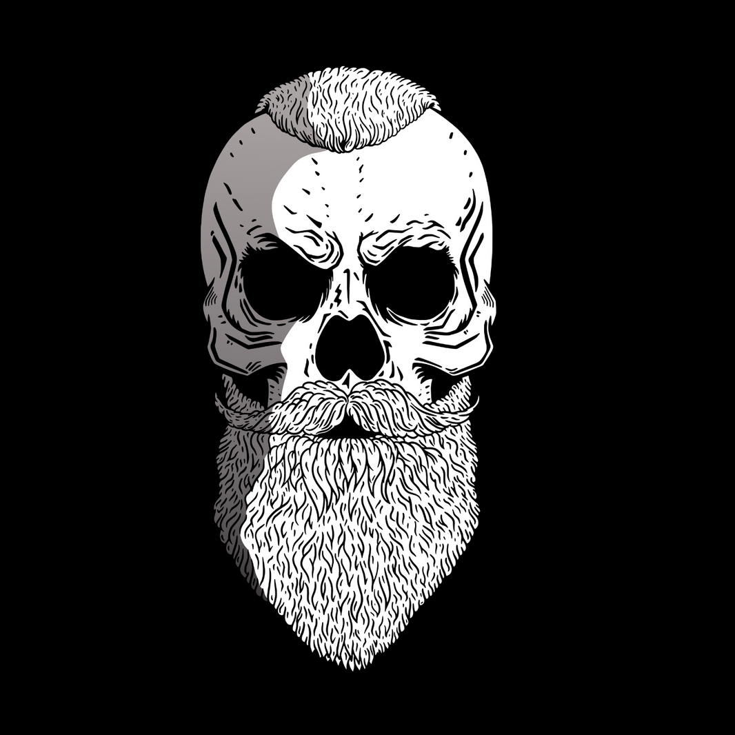 Jericho Australia Skull Decal/Sticker Large