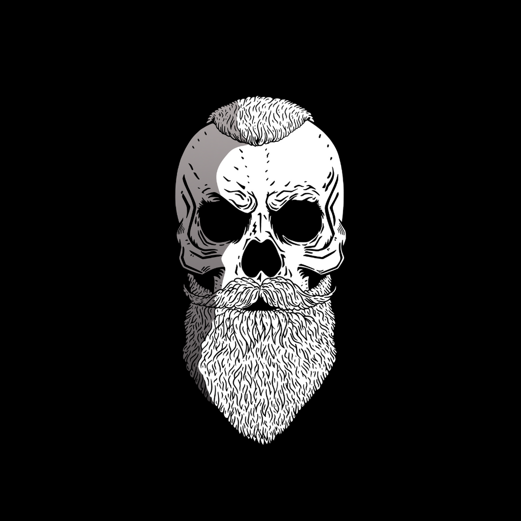 Jericho Skull Magnet