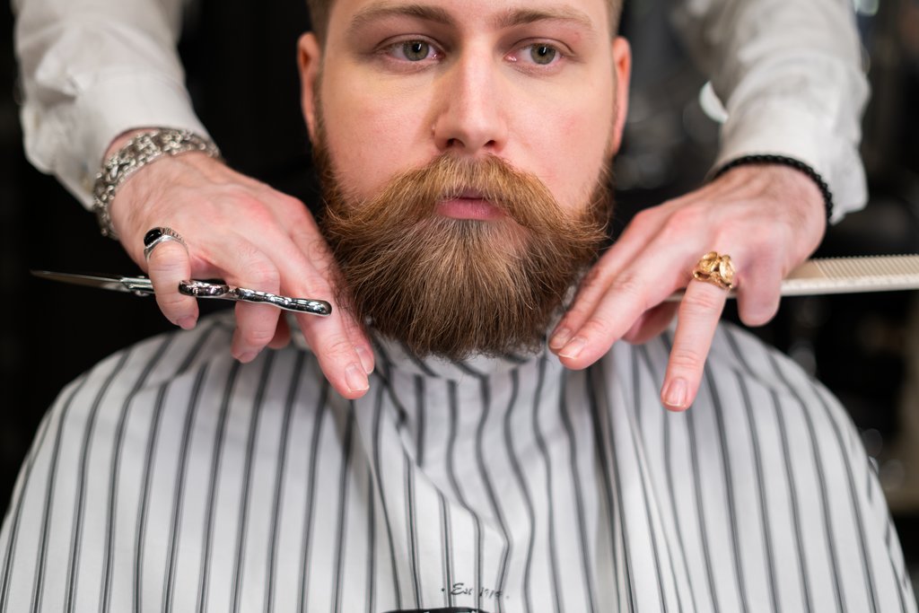 moustache grooming