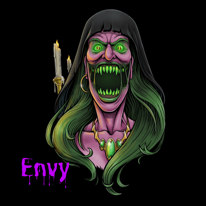 7 Deadly Sins Die-cut Stickers