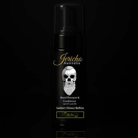 Jericho 2 in 1 Beard Shampoo & Conditioner 150ml Zesty Lemon