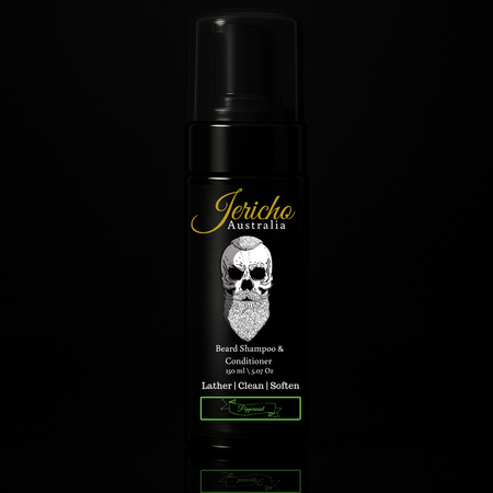 Jericho 2 in 1 Beard Shampoo & Conditioner 150ml Peppermint