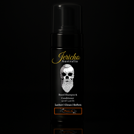 Jericho 2 in 1 Beard Shampoo & Conditioner 150ml Premium Leo