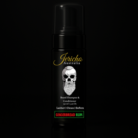 Jericho 2 in 1 Beard Shampoo & Conditioner 150ml Gingerbread Rum ( Limited Edition )