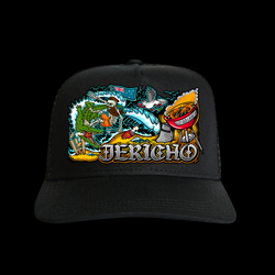 Surfin Croc Trucker Cap