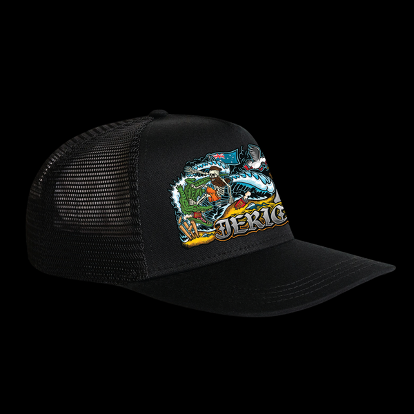 Surfin Croc Trucker Cap