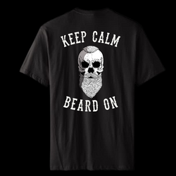 Keep Calm Beard On T-Shirt (New) Shirt