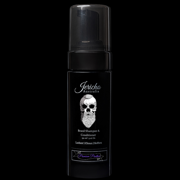 Jericho 2 In 1 Beard Shampoo & Conditioner 150Ml Premium Panther