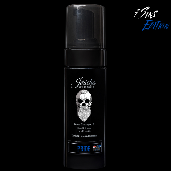 Jericho 2 In 1 Beard Shampoo & Conditioner 150Ml Pride (7 Sins Edition)