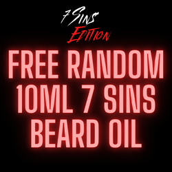 Free Random 7 SINS 10ml Beard Oil