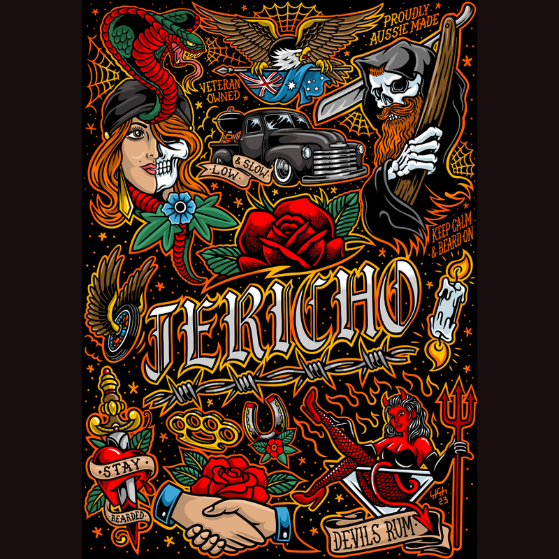 Jericho Australia Street T-Shirt (New) Shirt