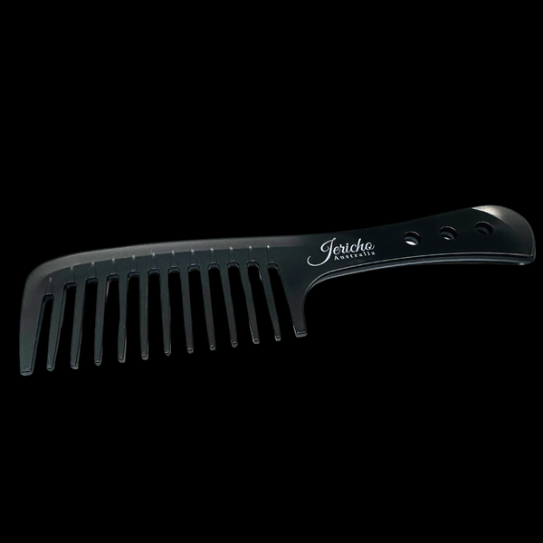 Carbon Fibre Wide Tooth Beard Comb