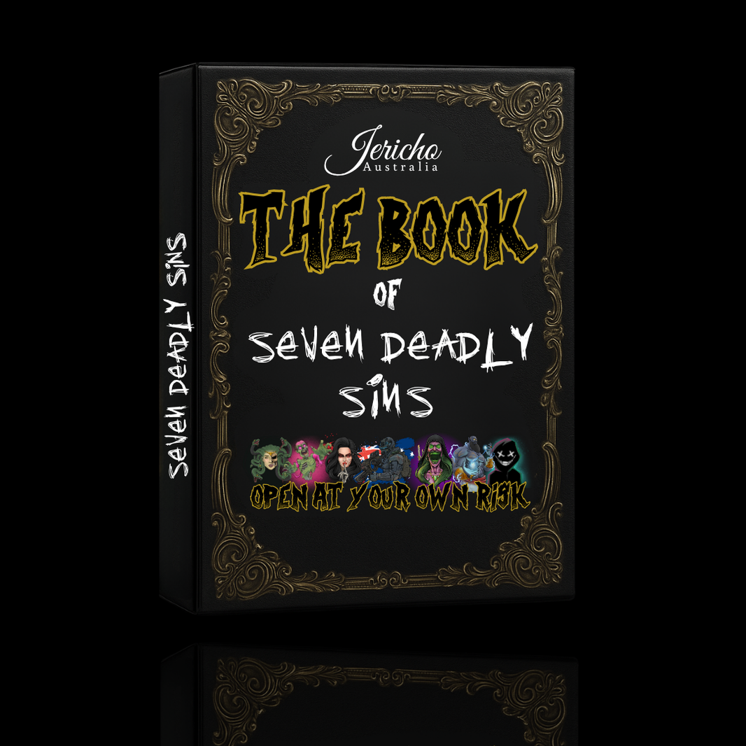 The Book of 7 Deadly Sins - (Sample or Travel Size) 7x10ml Beard Oil's