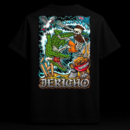 Jericho Australia Surfin Croc T-Shirt