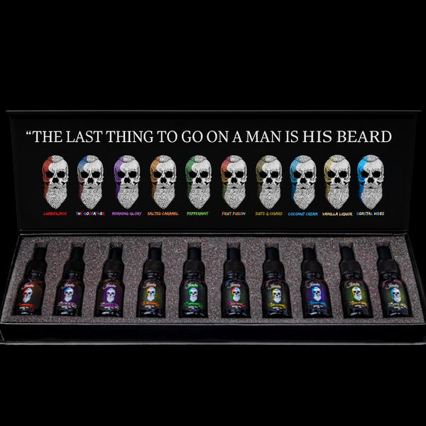 The Wall of Jericho – 10x10ml Beard Oil Sampler