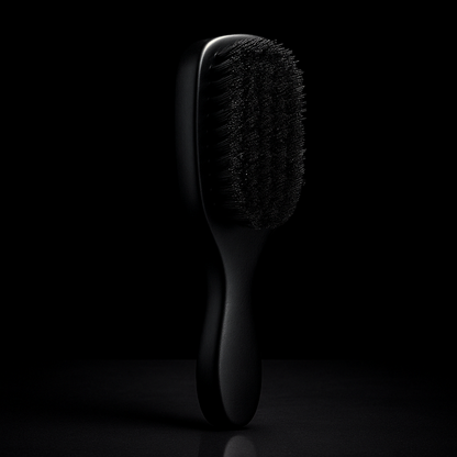 Boar Bristle Brush with Handle (Hard Bristle)