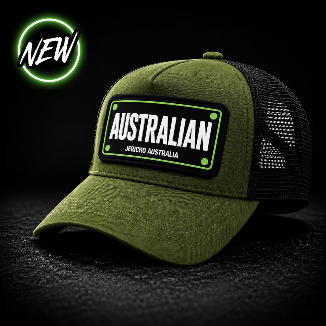 Australian - Army Green - Trucker Hat