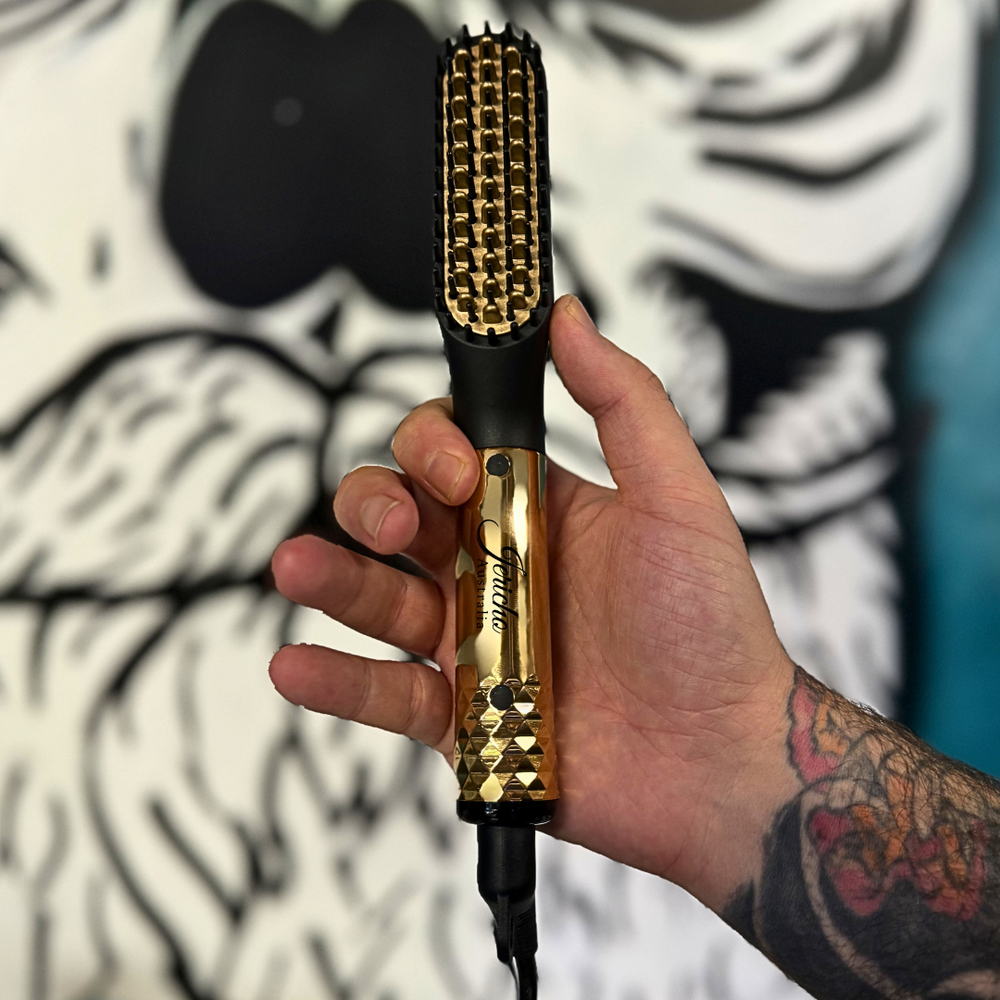 2 in 1 Beard Straightening Brush Shop Beard Straightener