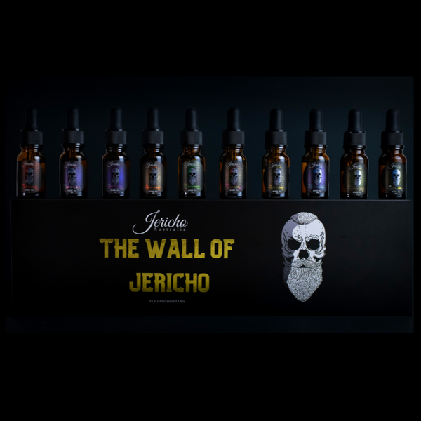 The Wall Of Jericho - (Sample or Travel Size) 10x10ml Beard Oil's (Limited Edition)