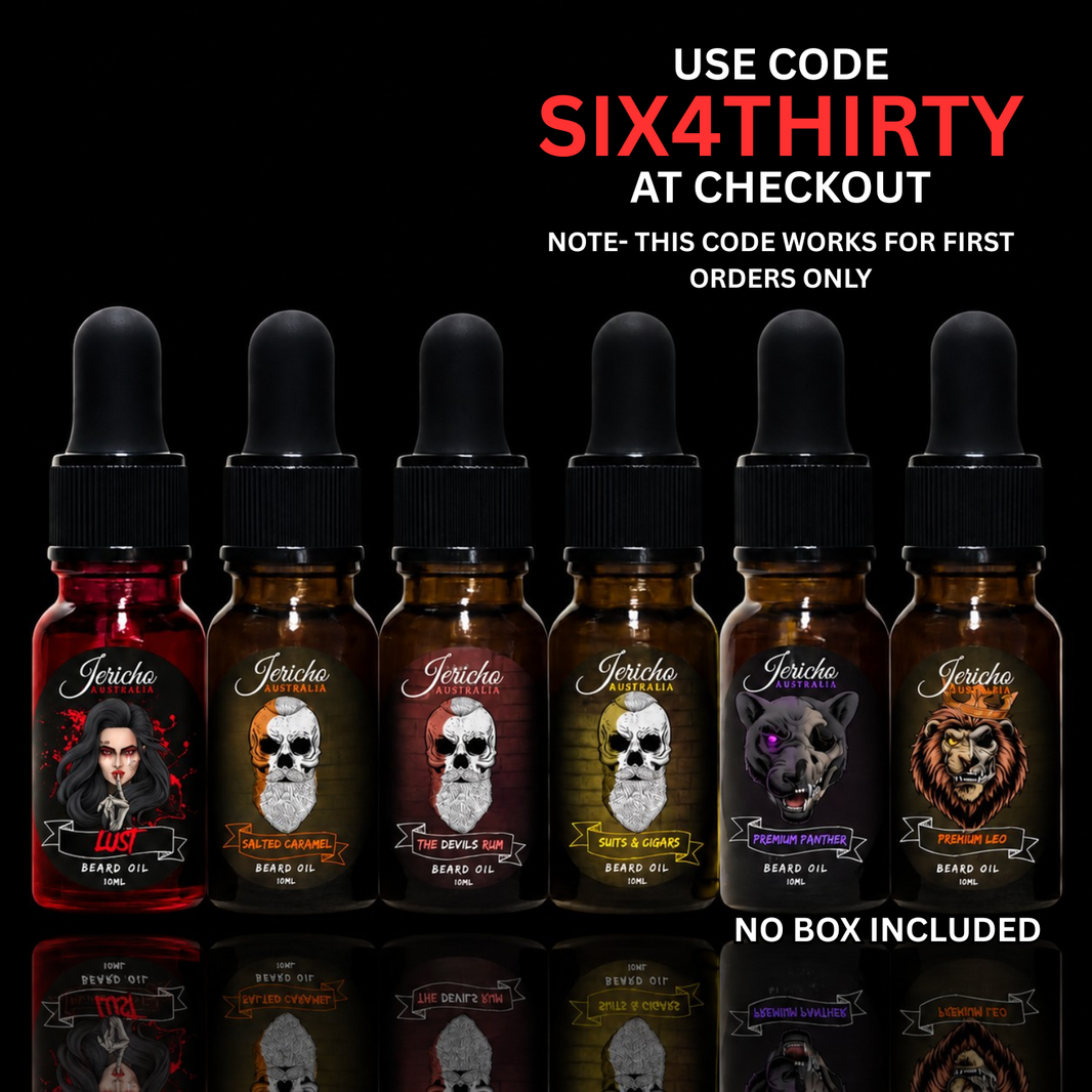 Jericho Juniors (Sample or Travel Size) - 10ml 6 Pack