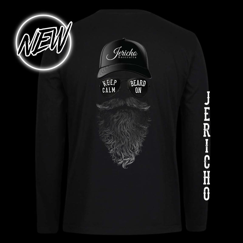 Beards & Sunglasses Long-sleeve T-Shirt (NEW)
