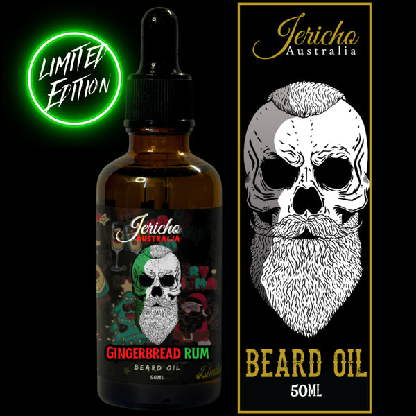 Gingerbread Rum Beard Oil 50Ml (Limited Edition)