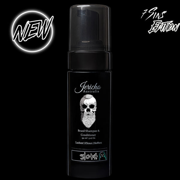 Jericho 2 in 1 Beard Shampoo & Conditioner 150ml Sloth (7 Sins Edition)