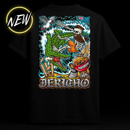 Jericho Australia Surfin Croc T-Shirt - Shirt
