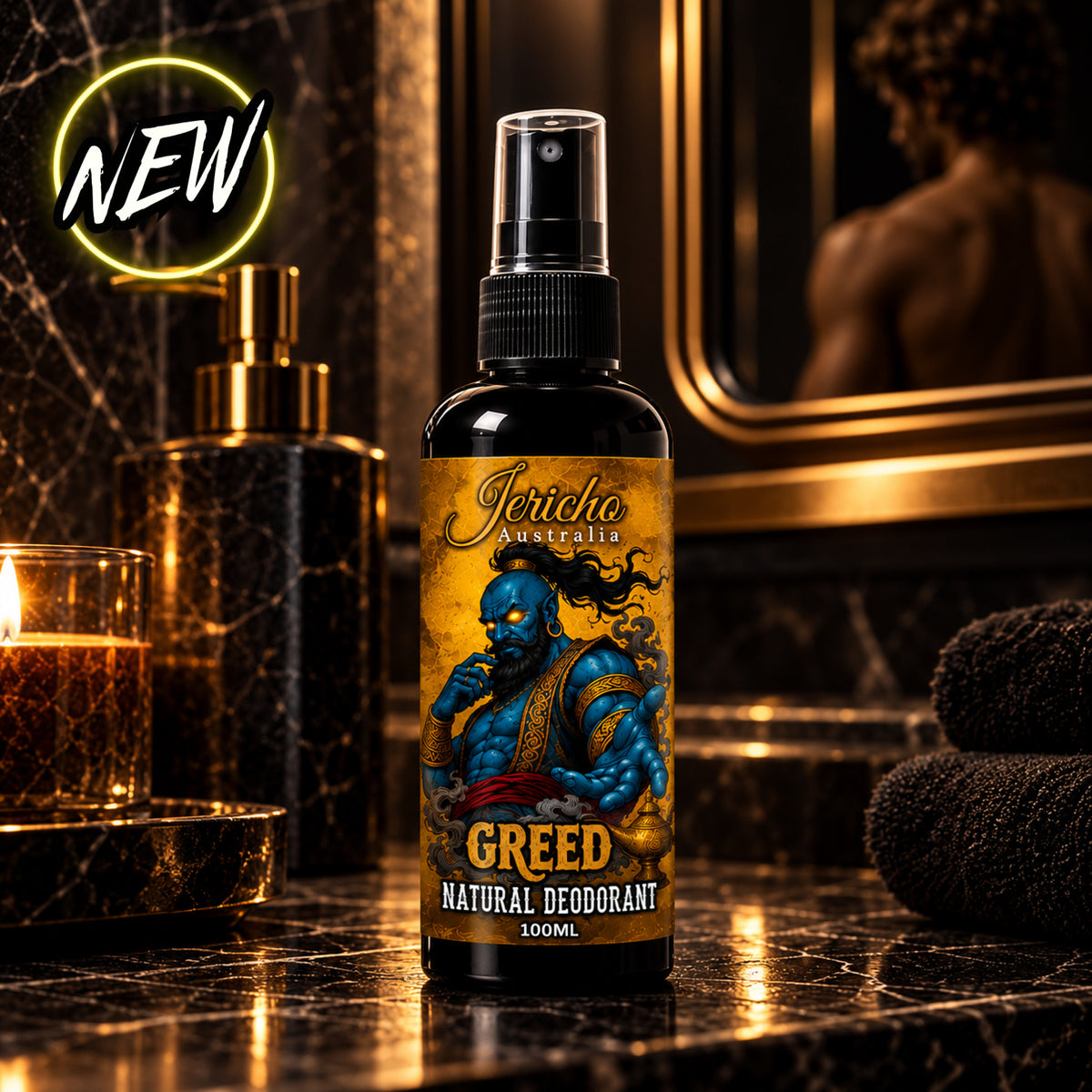 Natural Deodorant Greed 100ml (Aluminium Free)