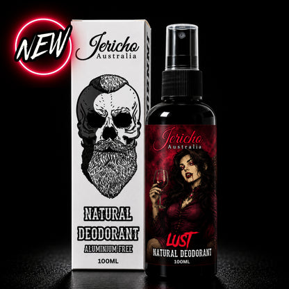 Natural Deodorant Lust 100ml (Aluminium Free)