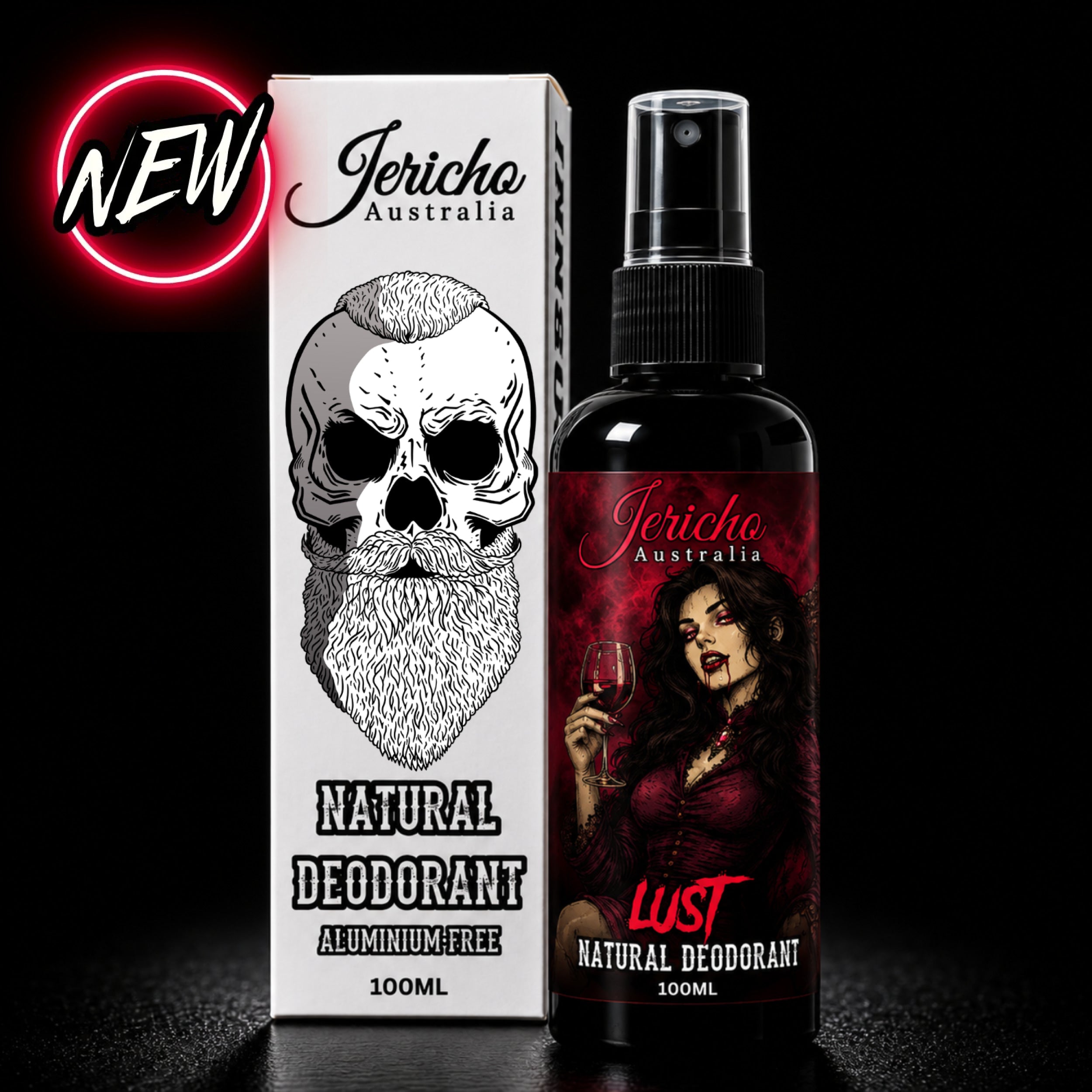 Natural Deodorant Lust 100ml (Aluminium Free)
