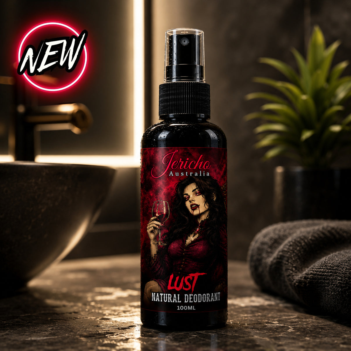 Natural Deodorant Lust 100ml (Aluminium Free)