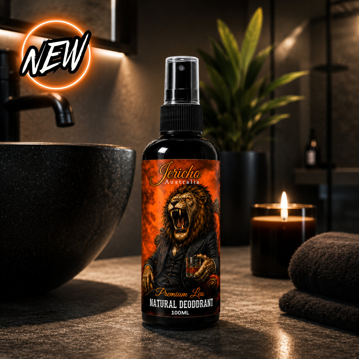 Natural Deodorant Premium Leo 100ml (Aluminium Free)