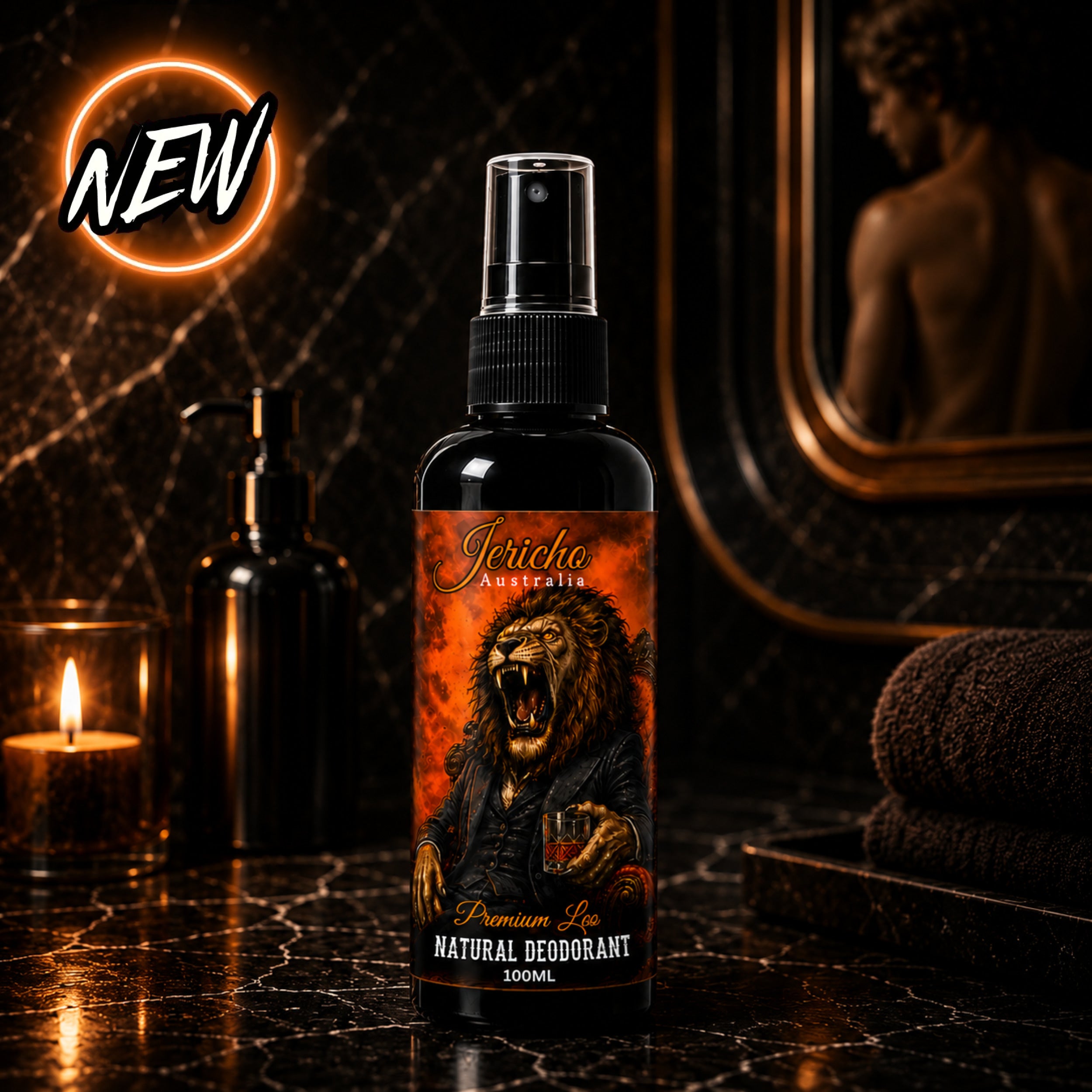 Natural Deodorant Premium Leo 100ml (Aluminium Free)
