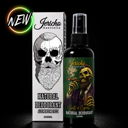 Natural Deodorant Suits & Cigars 100ml (Aluminium Free)