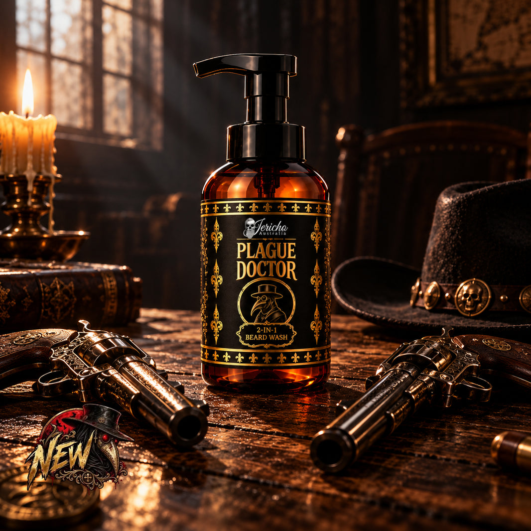 Plague Doctor 2 in 1 Beard Shampoo & Conditioner 200ml - Beard Shampoo & Conditioner