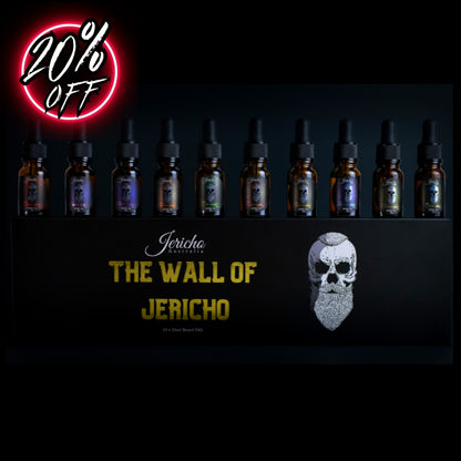 The Wall Of Jericho - (Sample or Travel Size) 10x10ml Beard Oil’s