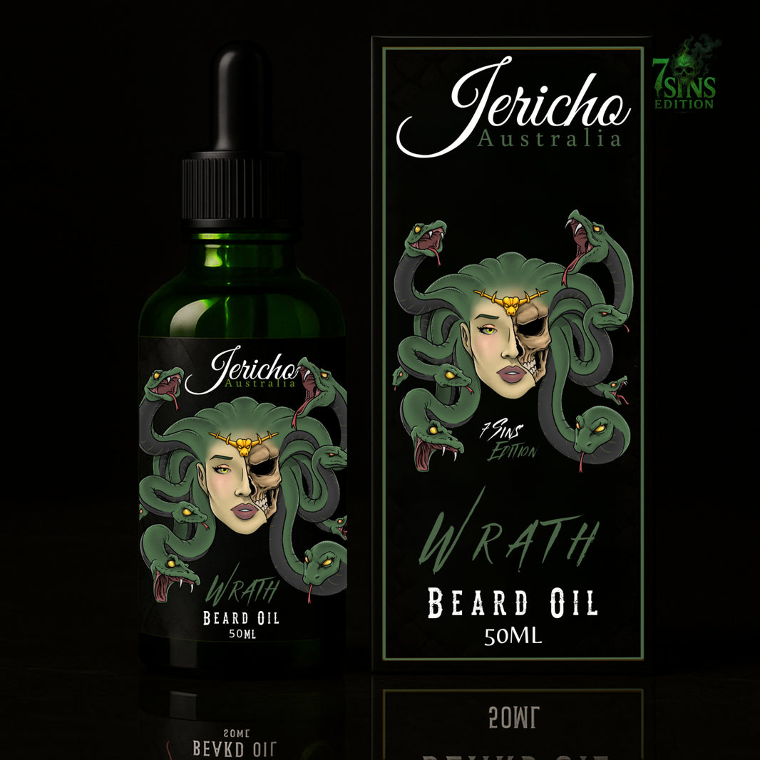 Wrath Beard Oil 50ml (7 Sins Edition)